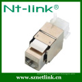 2014 Netlink Best-sell Dual Cat.6 STP RJ45 Keystone Jack avec câble